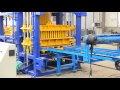 QT5-15 Fully Automatic Hydraulic Concrete Hollow / Interlock Paver / Solid Block Making Machine