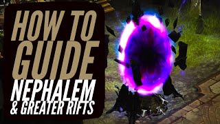 Diablo 3 - How To Do Nephalem Rifts & Greater Rifts