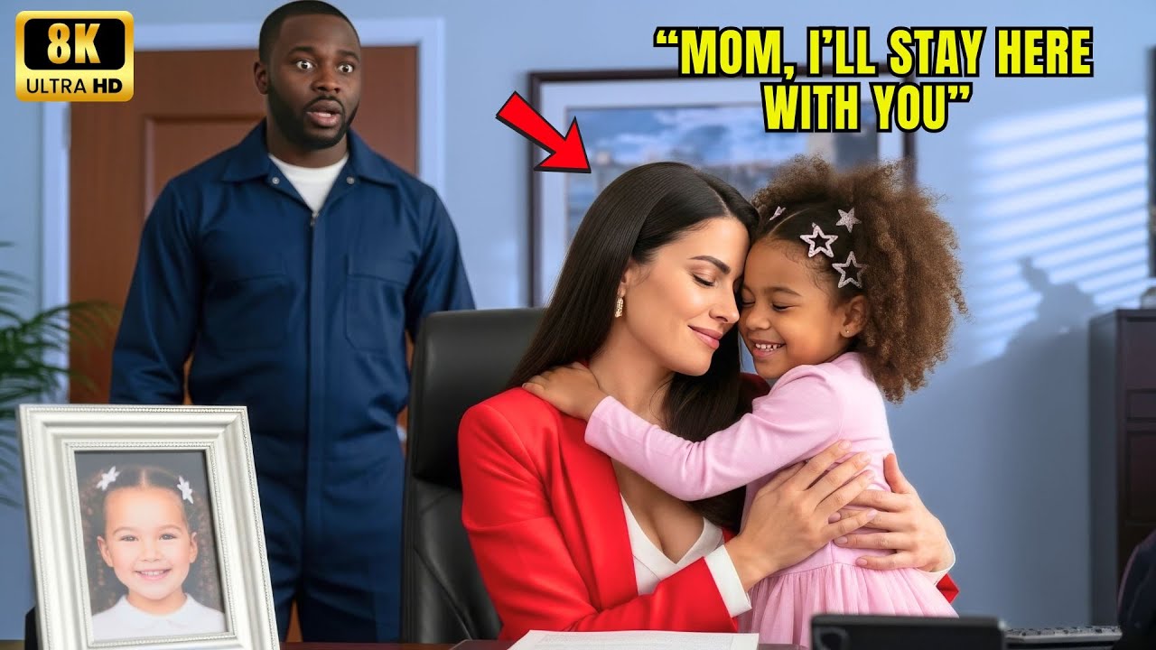 “Mom, I’ll Stay Here With You” — A Black Single Dad’s Daughter Speaks to the CEO… and Her Response S