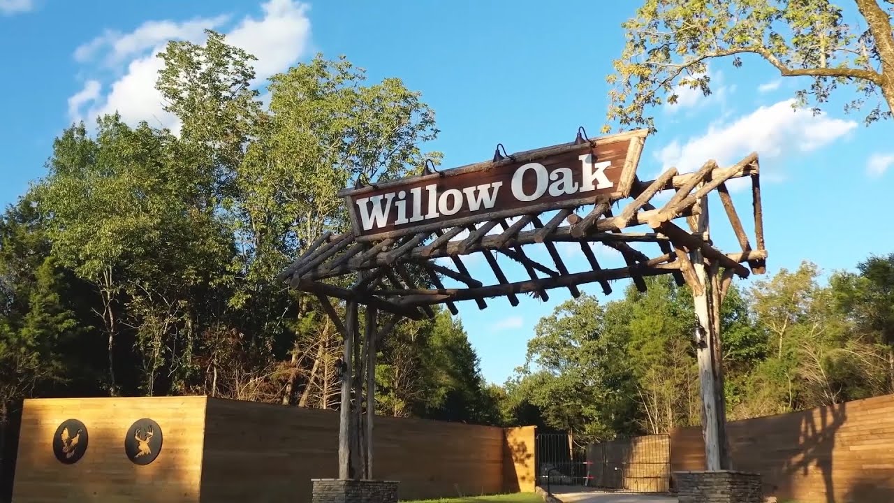 Come visit us at Willow Oak Lodge YouTube