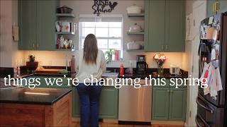 things we're changing this spring