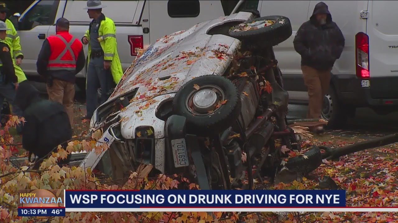 Troopers increasing DUI patrols for New Year's | FOX 13 Seattle - YouTube