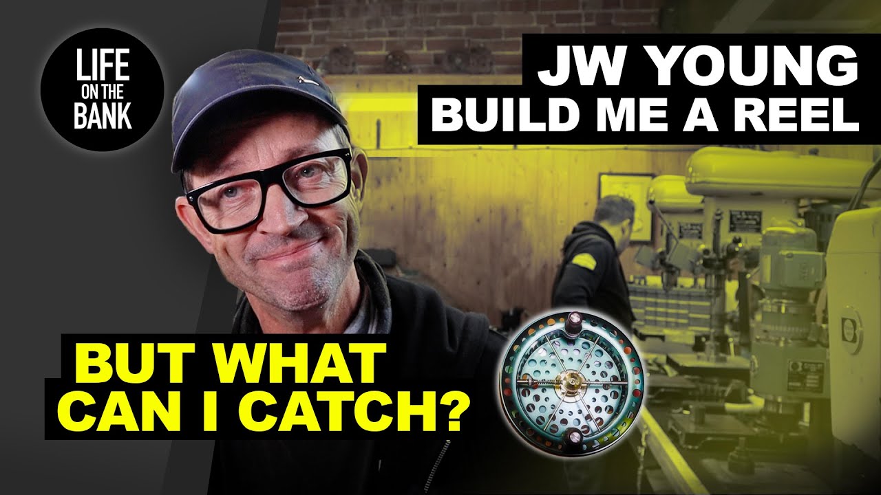 WE BUILD A JW YOUNG CENTREPIN REEL - but what can we catch? 