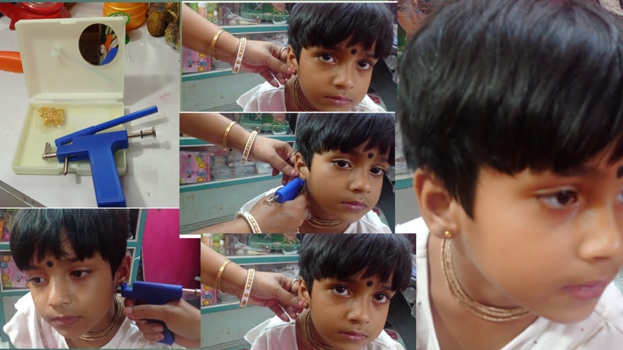 Ear piercing gunshot/painless ear piercing/gunshot painless earp