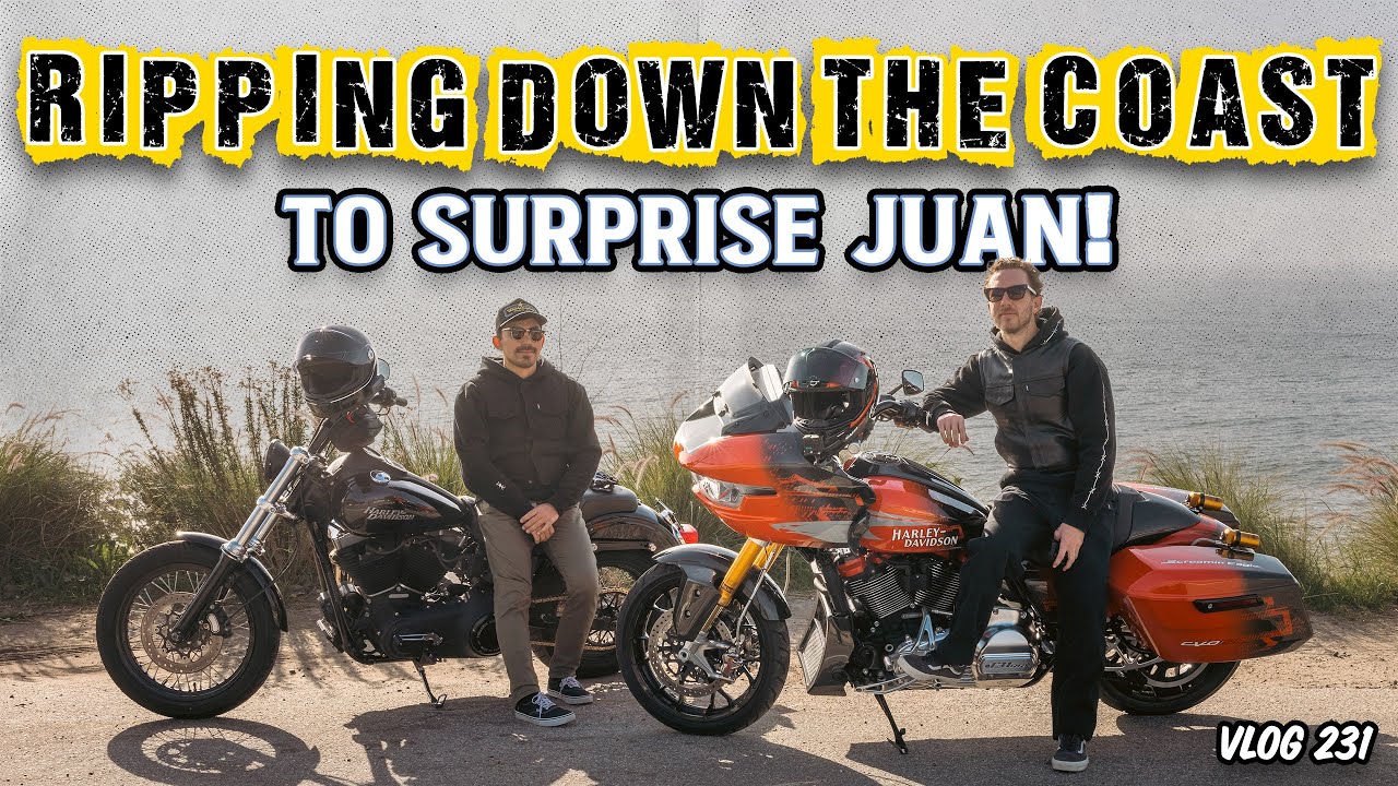 Мчимся вдоль побережья, чтобы удивить Хуана! - Видеоблог 231