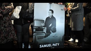Deux ans après la mort de Samuel Paty, l'émotion est vive autour du square baptisé à son nom