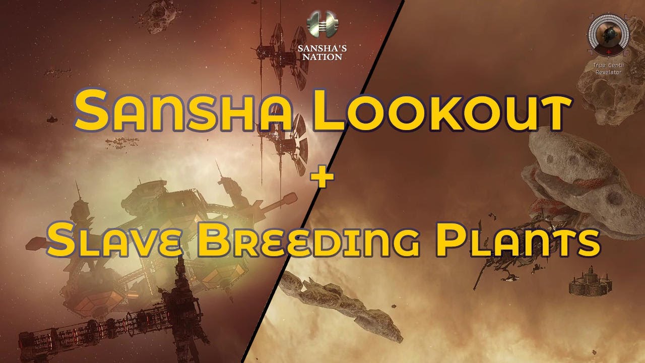 Sansha Lookout and Slave Breeding Plants - Eve Online Exploration Guide