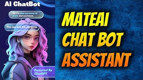 MateAi - Ai Chat Bot Assistant App Overview
