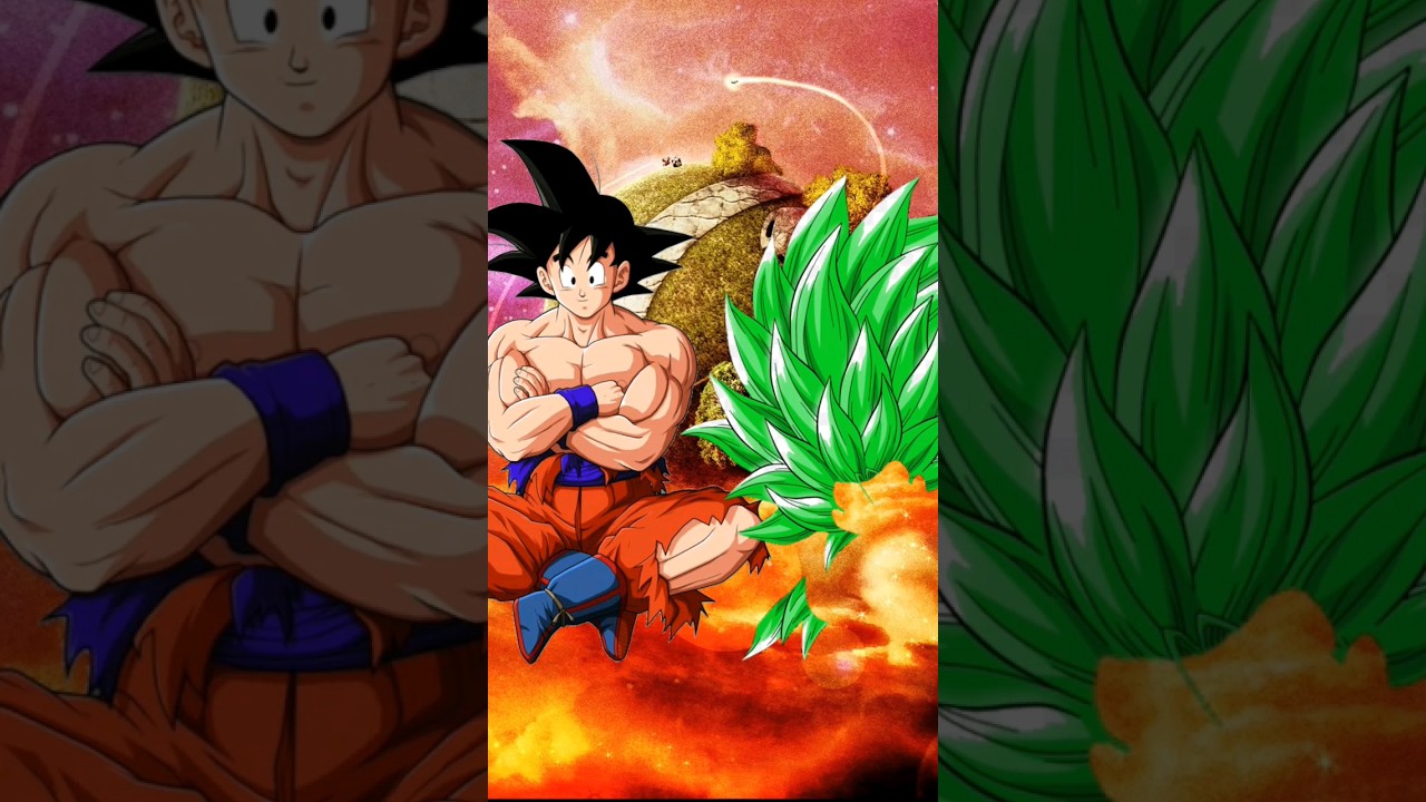 Dbz cracter's in ssj green hair 
