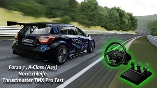 Forza 7 . A-Class (A45) Nordschleife. Thrustmaster TMX Pro Test