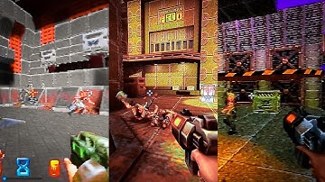 QUAKE 2 Remaster Comparison PS5 PS1 N64 [REAL HARDWARE]