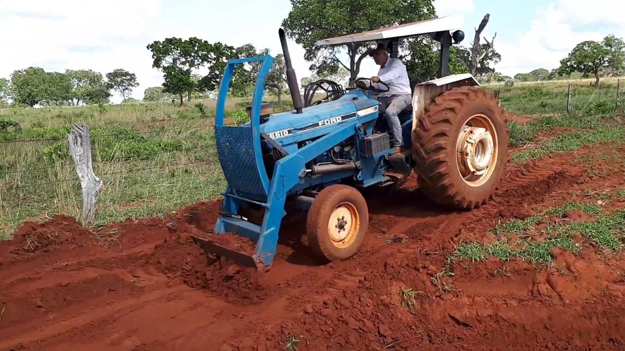 Ford 5610 Fazendo Buraco By Farmania Br Ford 5610 Fazendo Buraco By Farmania Br