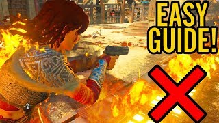 Ix Easter Egg How To Take No Fire Damage Guide - Fire And Trap Immunity Black Ops 4 Zombies