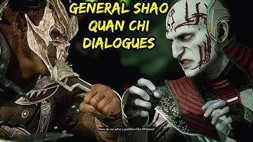 General Shao v Quan Chi - Dialogues - Mortal Kombat 1