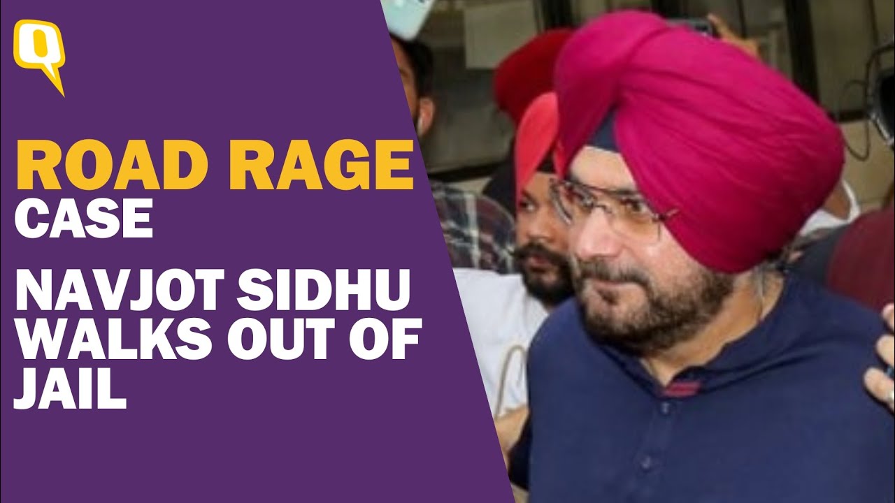 Navjot Sidhu Walks Out Of Jail After 10 Months Of Imprisonment In Road navjot-sidhu-walks-out-of-jail-after-10-months-of-imprisonment-in-road