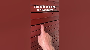 Khuôn cột cốp pha xây dựng #coppha  #shorts