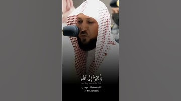 الشيخ ماهر المعيقلي تلاوة مؤثرة                       #قران #اكسبلور #دعاء #العراق