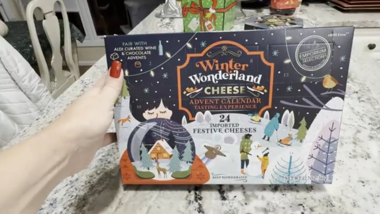 Рождество 2025 — распаковка адвент-календаря Aldi Cheese
