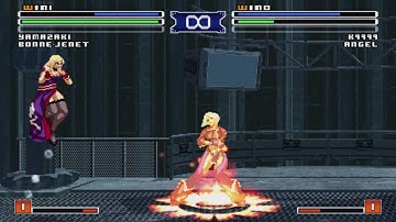 [S09 MUGEN] Uno Tag Team #1: Ryuji Yamazaki & B.Jennet Vs. K9999 & Angel