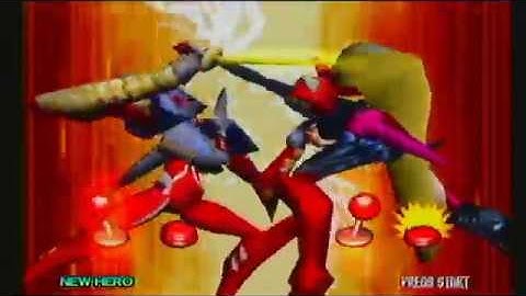 Tech Romancer Hero Challenge Mode as Pulsion (Kai)