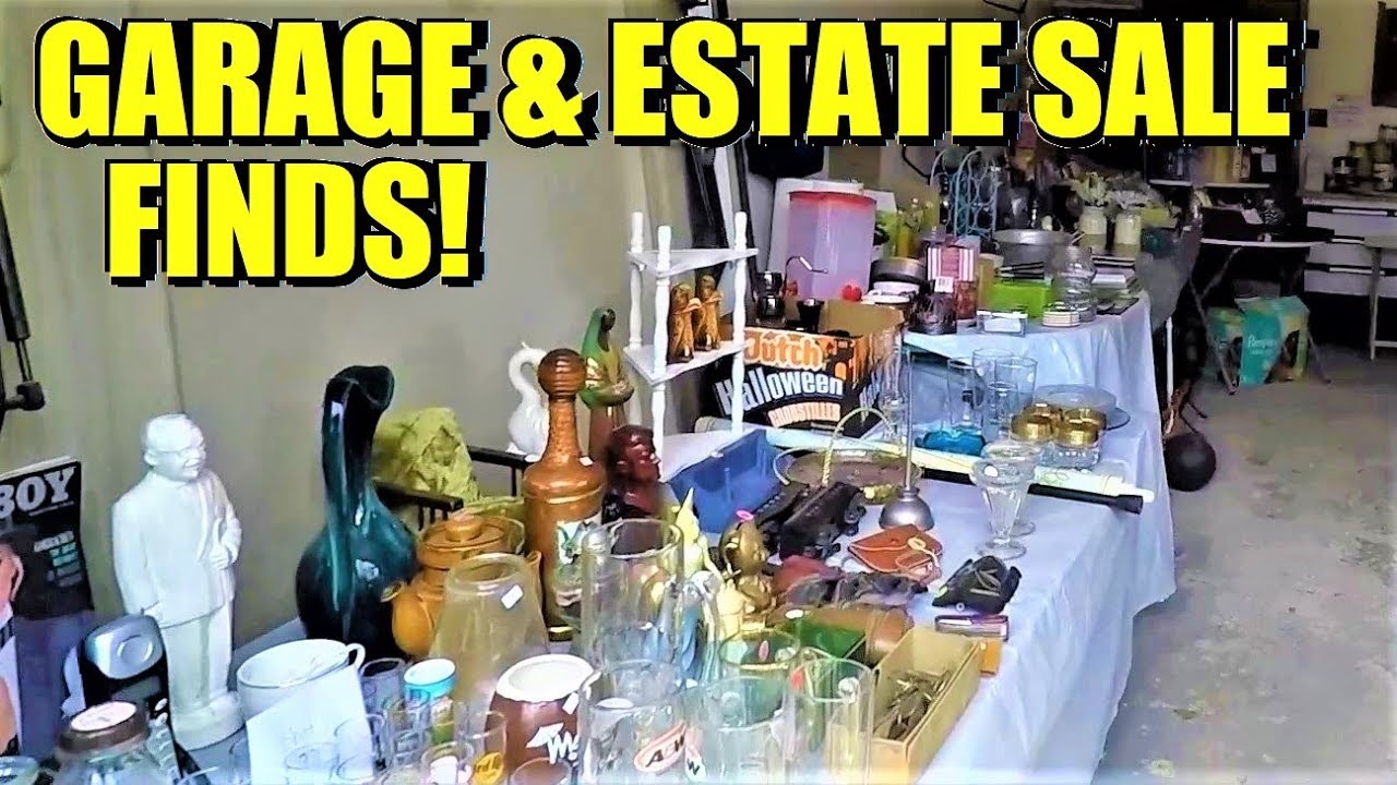 Ep163 CHECK OUT THESE GREAT GARAGE AND ESTATE SALE PICKUPS! The