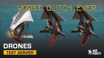 [WR] 💥 war robot new DRONES & worst glitch ever