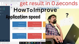 how to improve application speed | how to run application fast | how to to get response fast screenshot 2