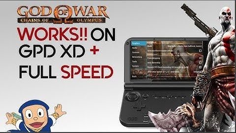 GPD XD Plus (GPD XD+) 2018 PPSSPP Emulator - God of War: Chain of Olympus