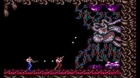 [NES] Contra : Gameplay (2 players)