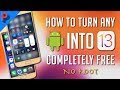 Make ANY Android Look Like iOS 13 (Free, No Root) - Turn ANY Android into iPhone X