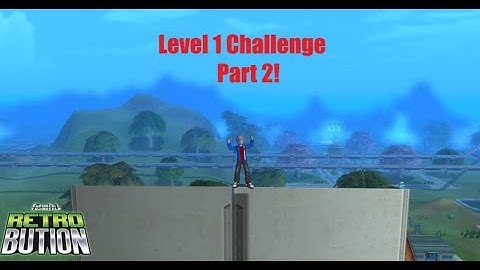 Beating Fusionfall Retrobution with ONLY level 1 gear! (Part 2)
