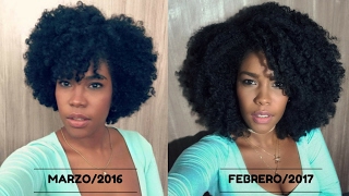 Cómo hacer crecer el cabello afro o rizado. ❤