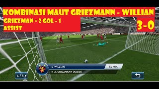 Duet Fantastis Griezmann dan Willian - PES CLUB MANAGER PESCM - Android Gameplay screenshot 5