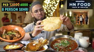 Best Sehri Deal In Lahore | 12000 ki Sehri 6000 Mein | HN Foods MM Alam Road