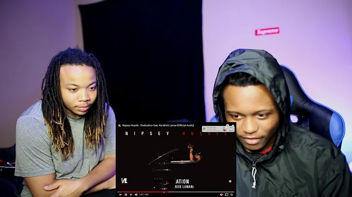 Nipsey Hussle - Dedication feat. Kendrick Lamar | REACTION!!!