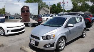2014 Chevrolet Sonic LTZ Manual Transmission