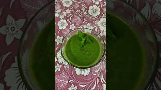 Green chutney recpie #shortvideo # pudina #chatni #trending #recipe #subscribe