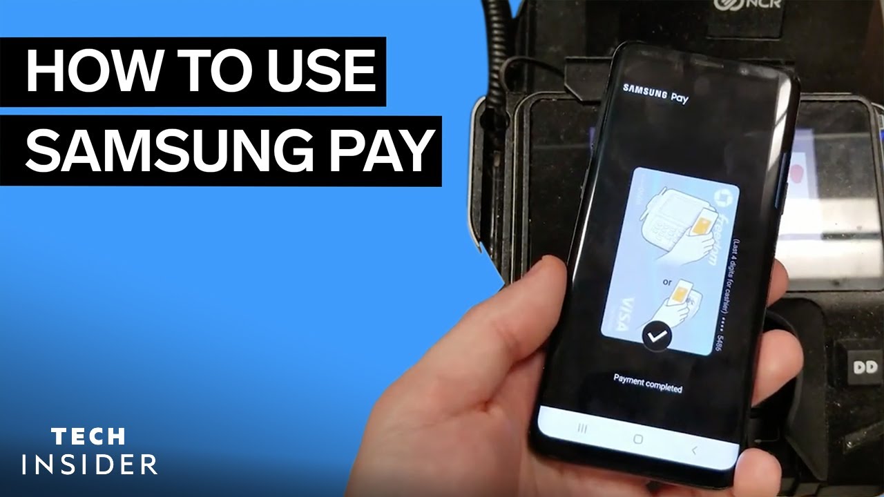 วิธีใช้ samsung pay  2022 New  How To Use Samsung Pay