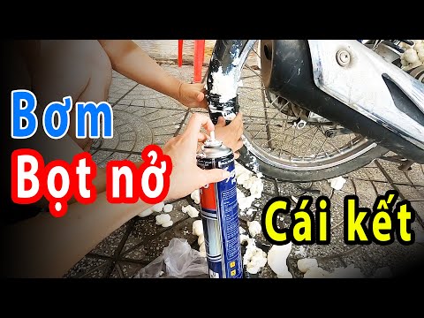 Video: Bạn có thể đổ đầy bọt nở vào lốp xe không?