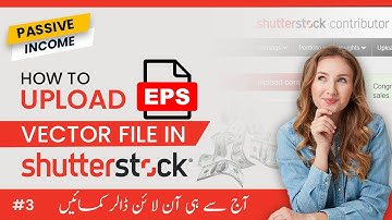 How to upload eps vector file on shutterstock