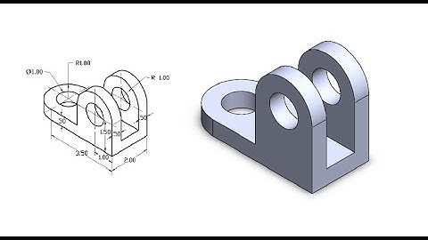 SolidWorks #5 - Tutorial CSWA Exam - Basic Part Modeling 5