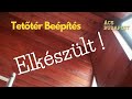 Tetőtér Beépítés - A befejezés