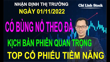 VNINDEX WASHOUT RŨ BỎ LIỆU CÓ BÙNG NỔ THEO ĐÀ? KỊCH BẢN QUAN TRỌNG 01/11/2022 | Chứng khoán hôm nay