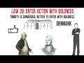 ENTER ACTION WITH BOLDNESS - Law 28 of the Famous Book 48 Laws of Power