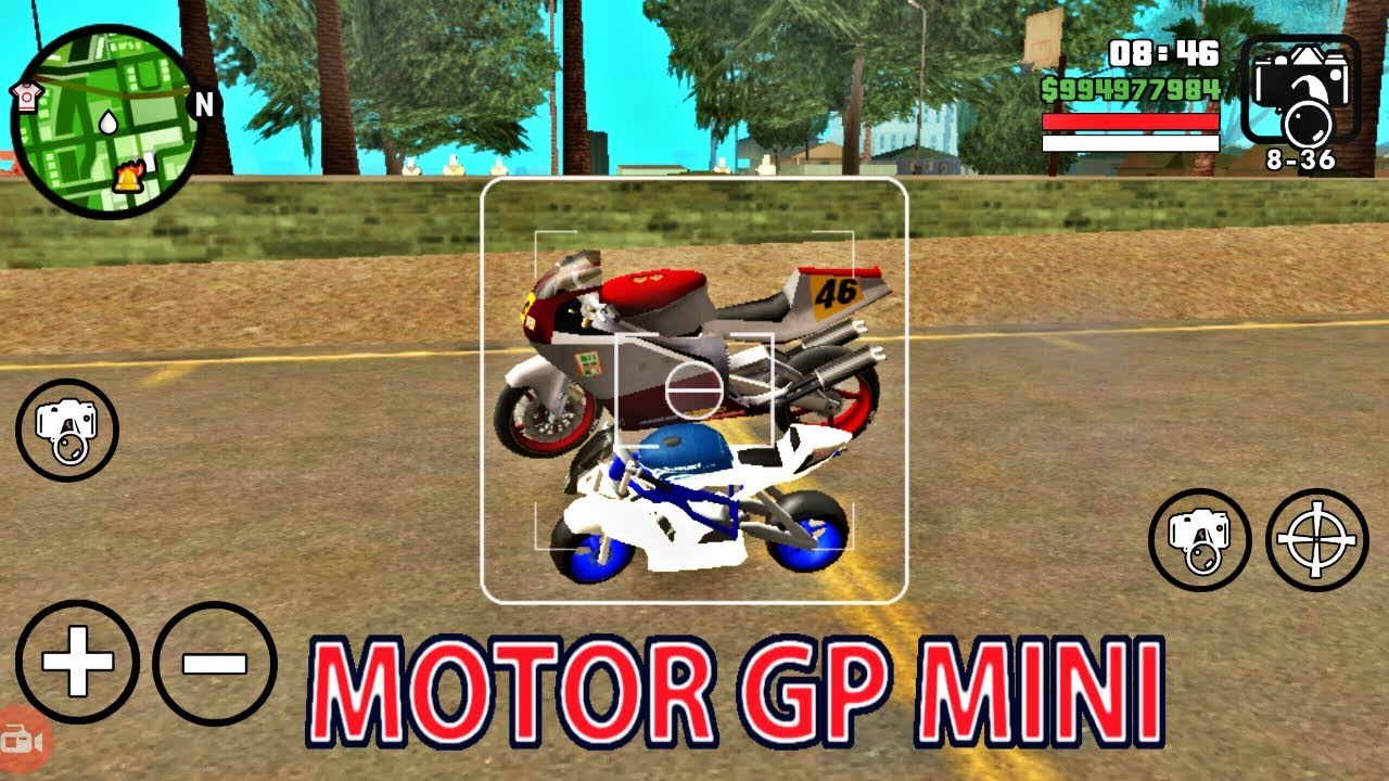Cara Memasang Motor GP Mini Di GTA SAN Andreas Android YouTube