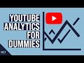 The basics of youtube analytics  for beginners from a beginner