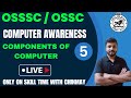 Components of Computer | Computer Awareness for DEO,RI,ARI,AMIN,ICDS | By Chinmaya Sir | Part-5