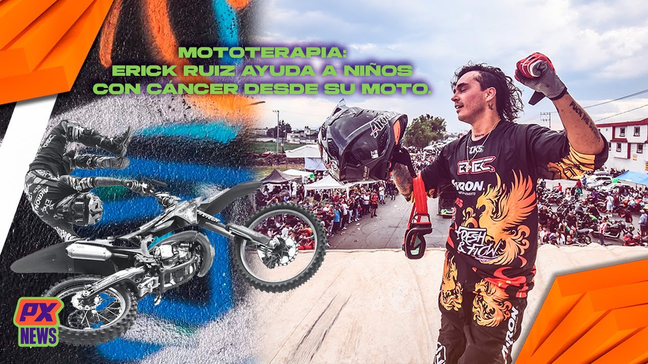Se accidentó haciendo motocross… y volvió más fuerte que nunca 🏍️🔥 | Erick Ruiz en PX News