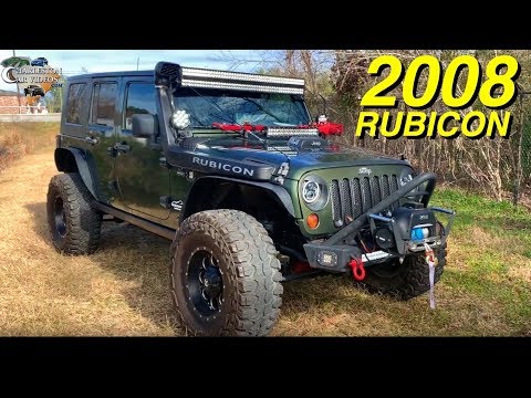 Reviewing a 2008 Jeep Wrangler Unlimited Rubicon - FULLY LOADED | Ton&rsquo;s of Off Road Mods!!!