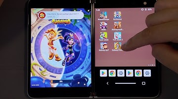 Subway Surfers vs Subway Princess Runner - Characters Review - Microsoft Surface Duo Gameplay